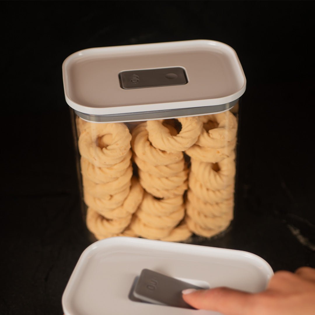 Pote Hermético Ou Retangular 1,5L Linha Duo Lock - Ou