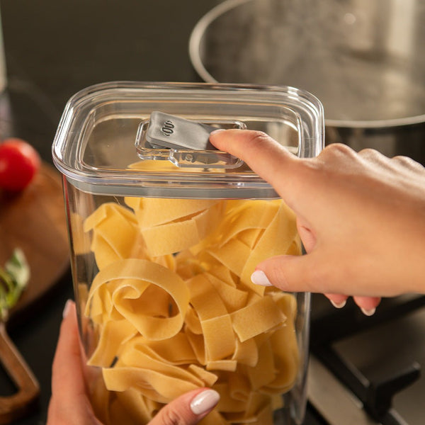 Pote Hermético Ou Retangular 2,3L Linha Duo Lock - Ou