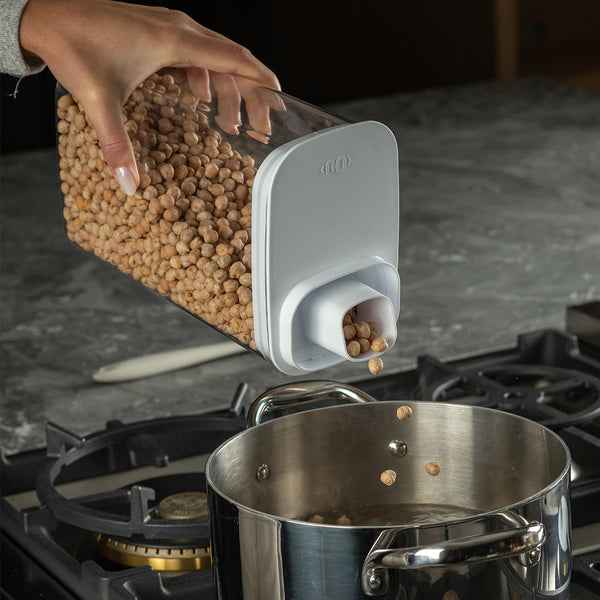 Pote Hermético Para Mantimentos com Medidor Ou 2,3L Linha Drop