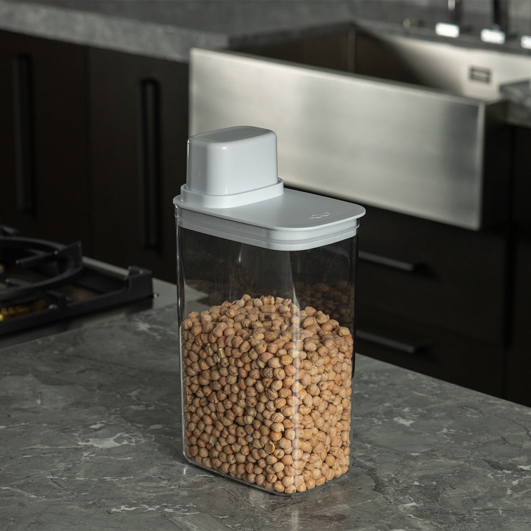 Pote Hermético Para Mantimentos com Medidor Ou 2,3L Linha Drop - Ou