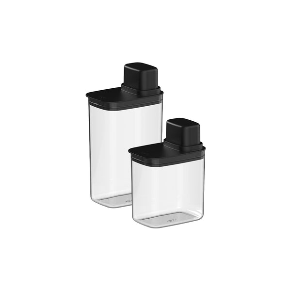 Kit de Potes Herméticos Para Mantimentos com Medidor Ou Linha Drop