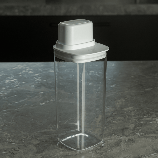 Pote Hermético Para Mantimentos com Medidor Ou Quadrado 1,5L Linha Drop - Ou