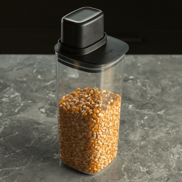 Pote Hermético Para Mantimentos com Medidor Ou Quadrado 1,5L Linha Drop - Ou