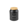 Pote snacks em Metal Ou 1,1L Linha Sense
