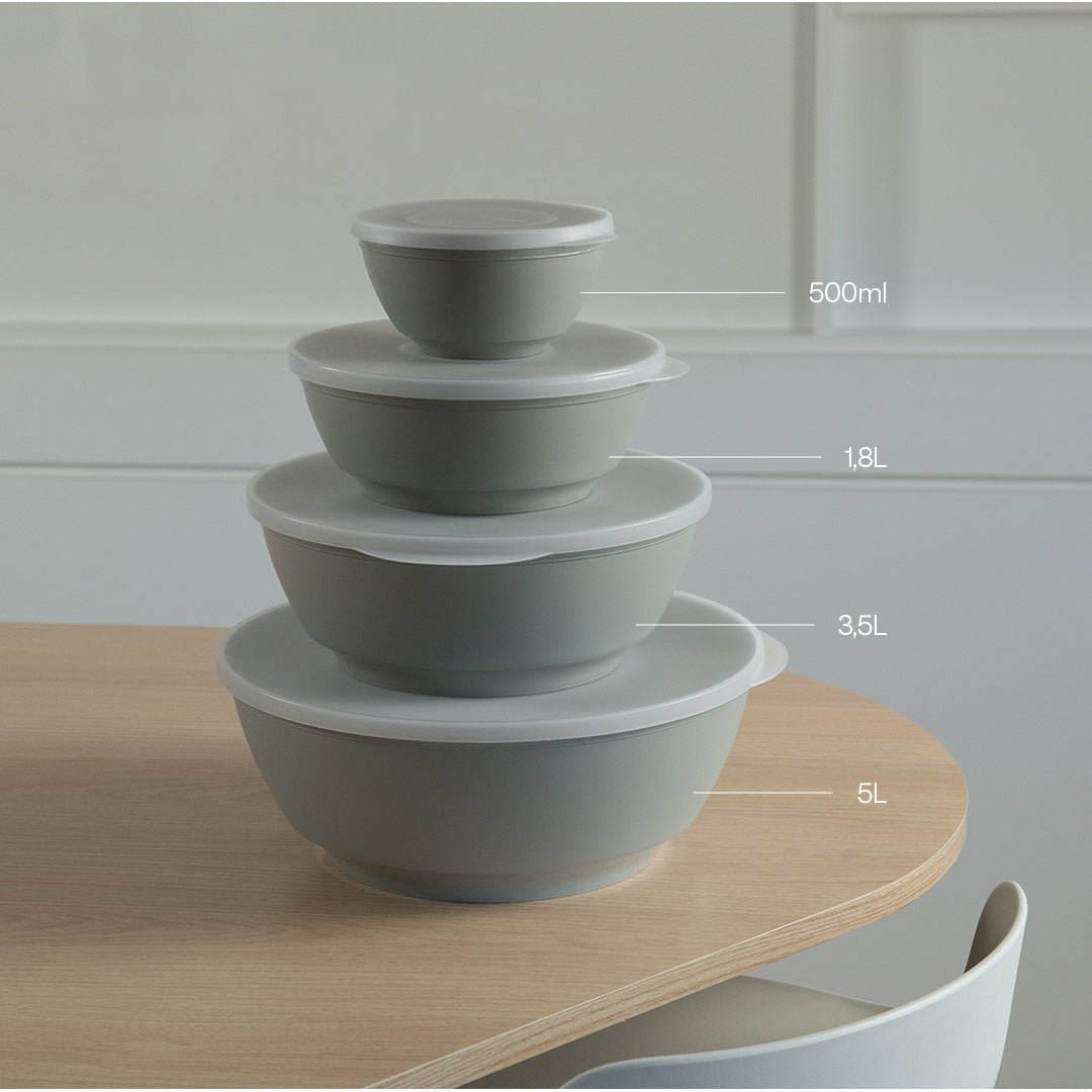 Saladeira Luna com Tampa Ou 1,8L Linha Servir - Ou