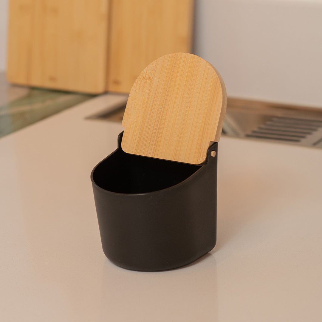 Saleiro com Tampa de Bambu Ou Linha Lume - Ou