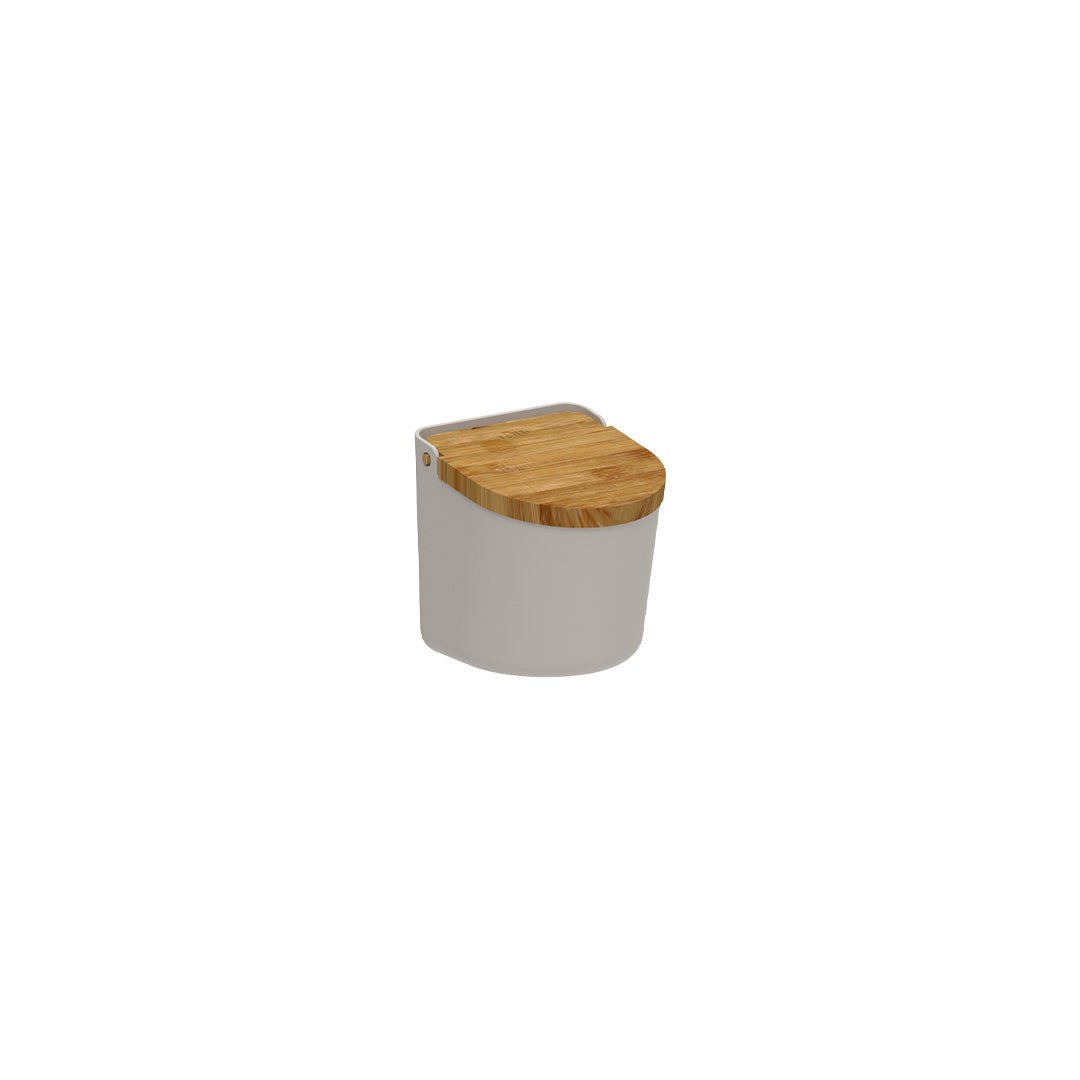 Saleiro com Tampa de Bambu Ou Linha Lume - Ou