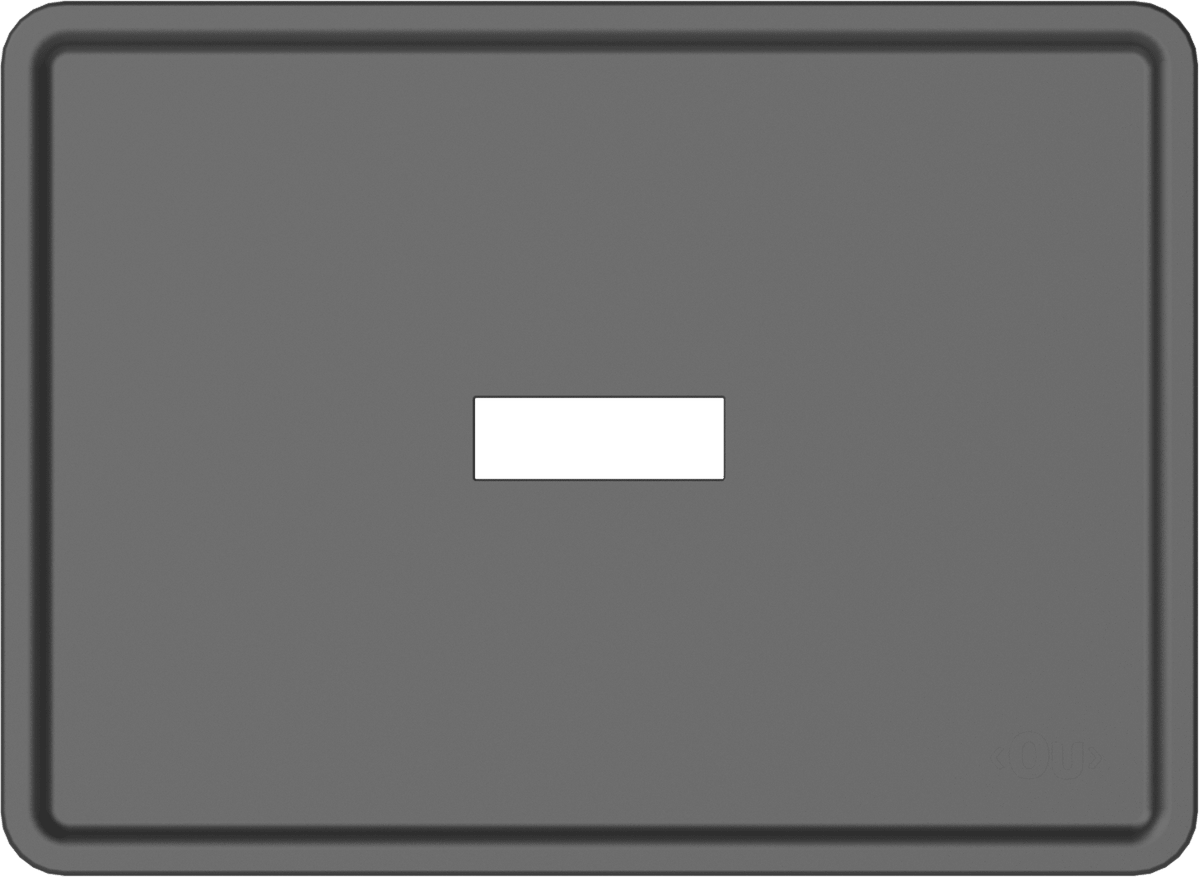 Tampa Cesto Ou 20L e 49L Linha Grid - Ou