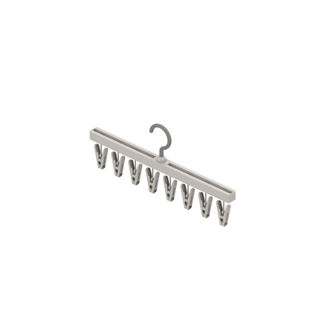 Varal Compacto com 8 Prendedores Ou Linha Flow - Ou