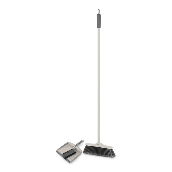 Kit vassoura e pá de limpeza Ou Linha Flow
